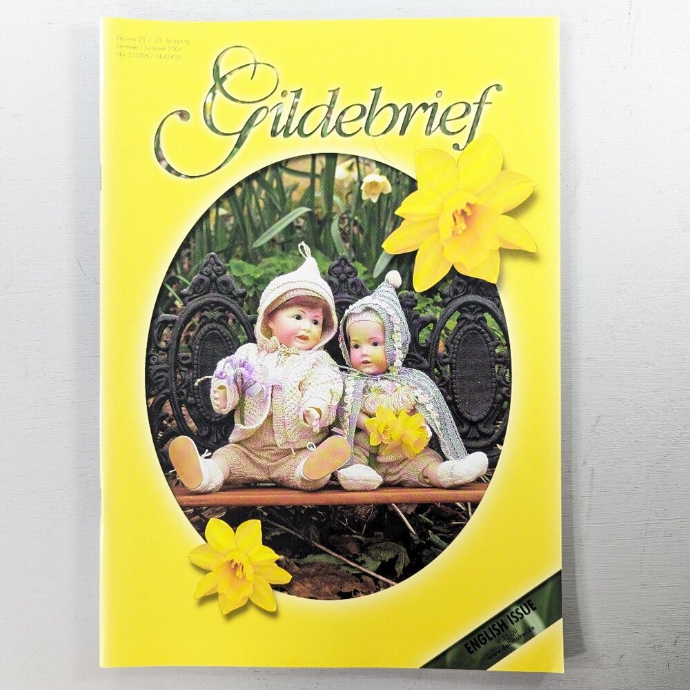GILDEBRIEF Dollmaking Magazine 2-2006, English Issue, historical costume design
